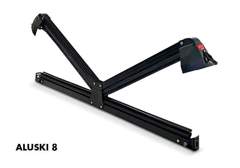 Fabbri Skiträger für Autodachträger ALUSKI 3 6801880