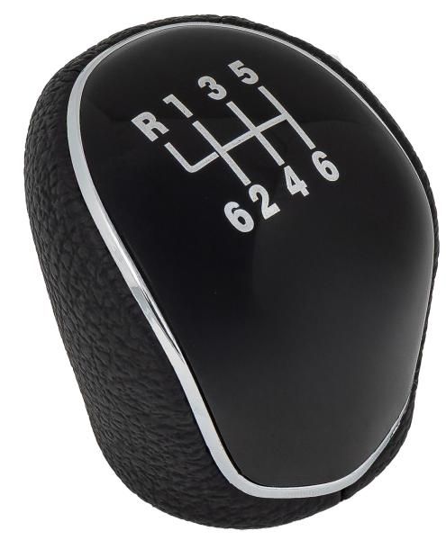 Cora 6-Gang-Schaltknauf für FORD C-Max I, Focus 07>14, Galaxy 06>15, Kuga 12>19, Mondeo 07>22, S-Max 06>15, Transit 14>18, Custom 12>18, Connect 13>22