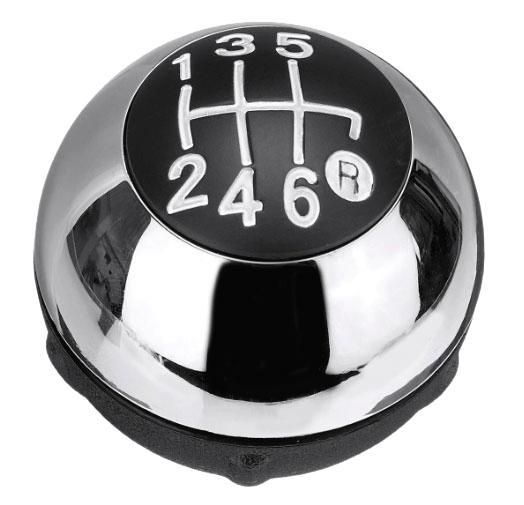Cora 6-speed gear knob FIAT 500 07> chrome