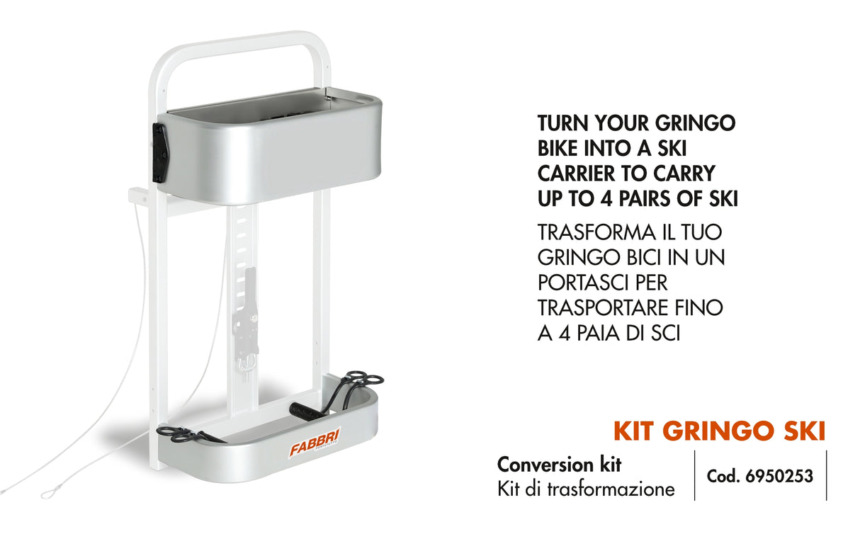 Fabbri Portabici Da Ruota Posteriore 4X4 GRINGO BICI 6950251