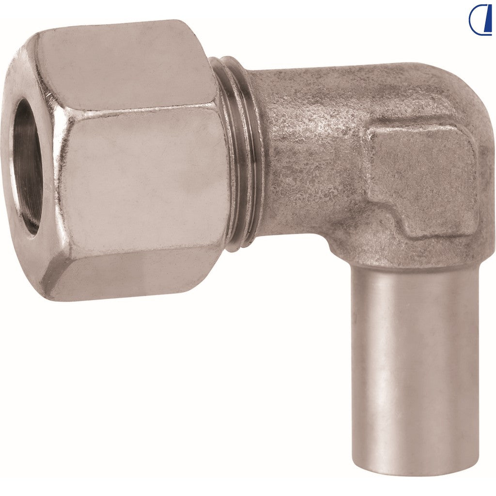 GOK Raccordo zincato 10x10 per impianto gas camper