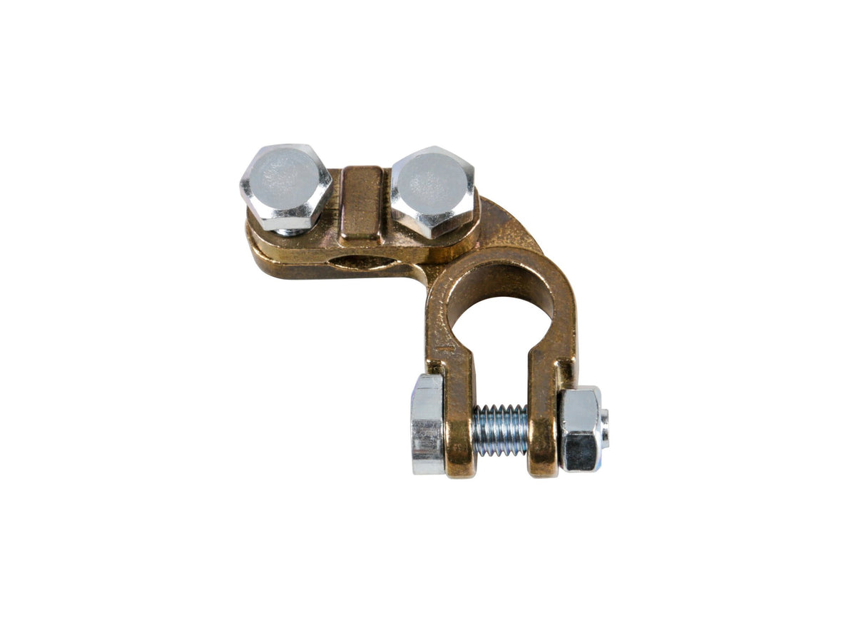 Lampa Morsetto batteria pesante; fissaggio cavo a piastrina - max cavo 70 mm - Polo negativo 69903