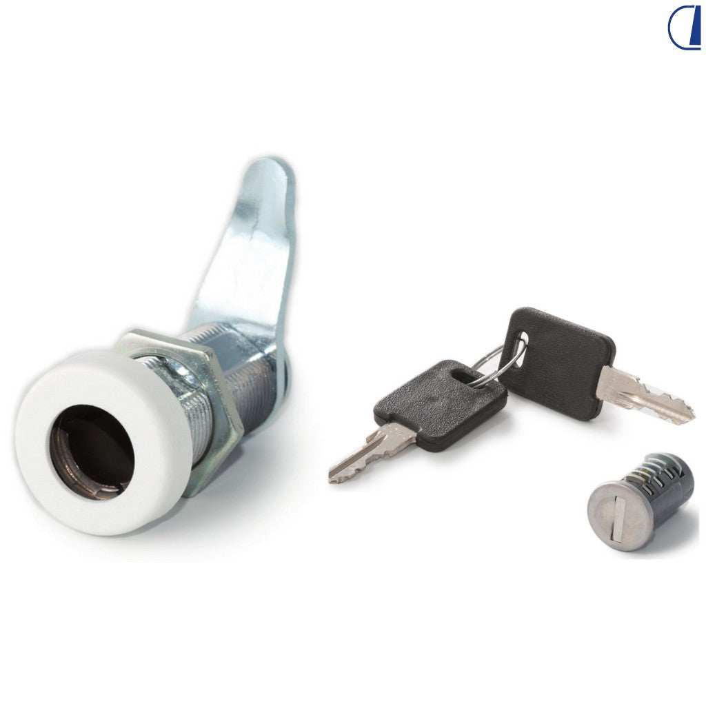 Di-Tec Serratura gavone per Laika con cilindro standard Ø 13 mm