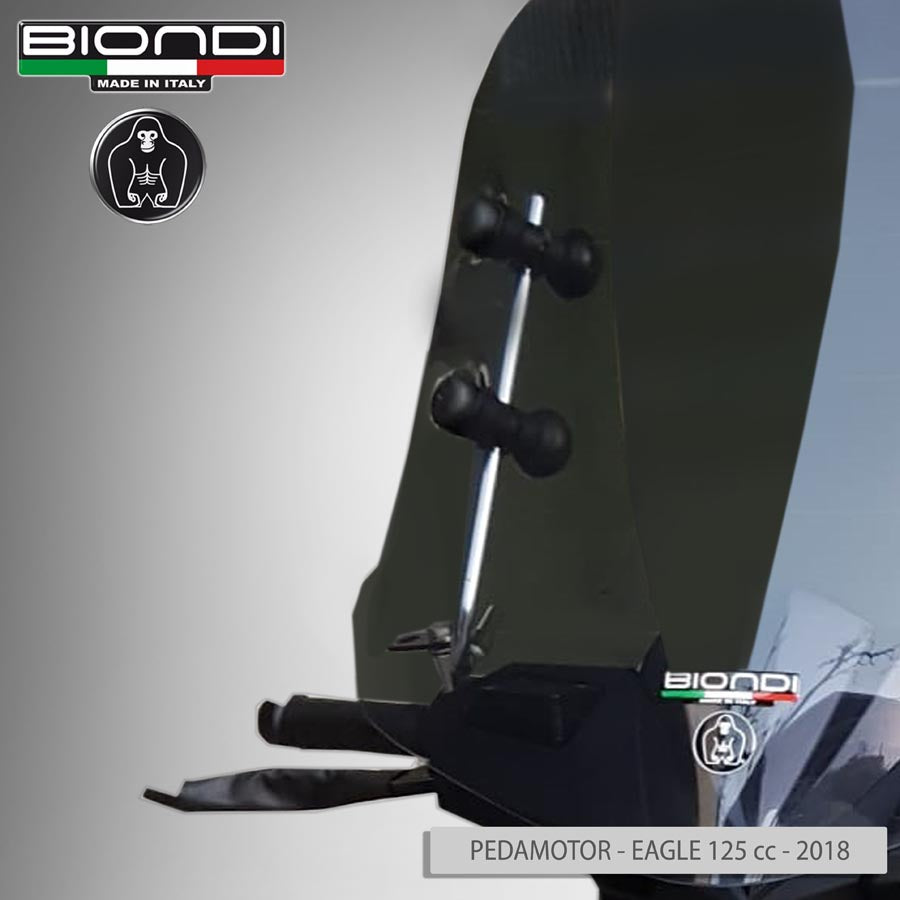 Biondi Kit Attacchi Parabrezza per Pedamotor Eagle 125 (2018)