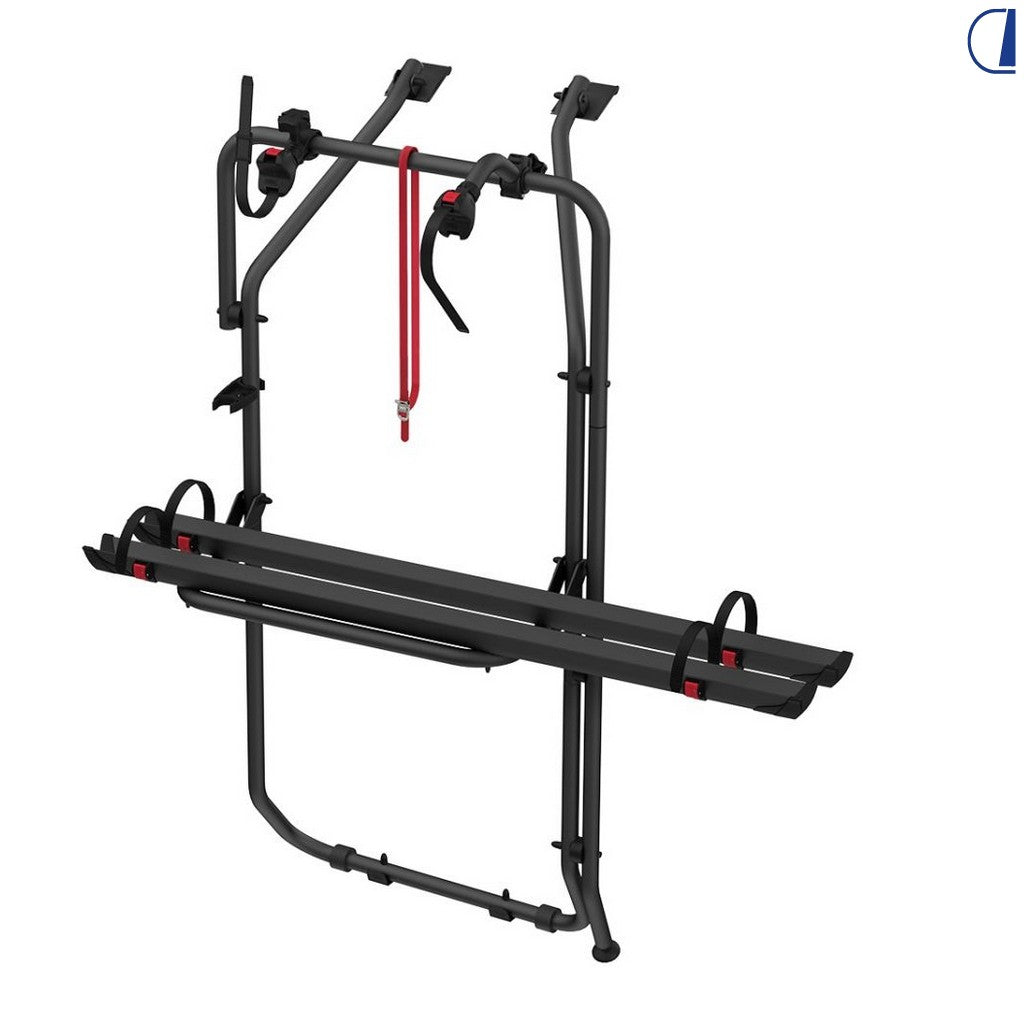 Fiamma Carry-Bike portabici per VW T5/T6 doppia porta Deep Black 2 bici