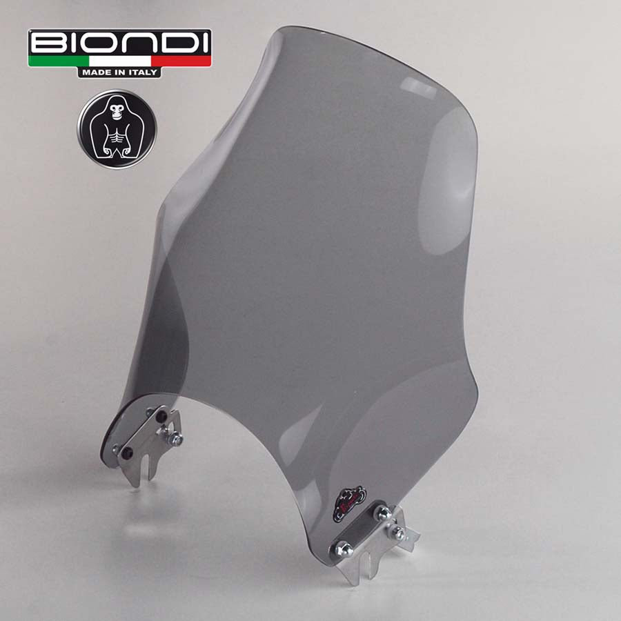 Biondi Cupolino Fumé Naked per Moto con Faro Tondo - MPN 8010033