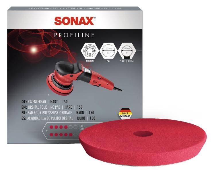 Sonax PCS 1 Hartschwammpad 150 mm für Exzenterschleifer