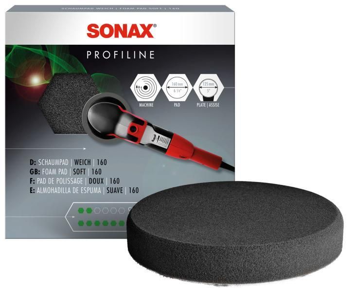 Sonax Weichschwamm-Polierscheibe 160 mm