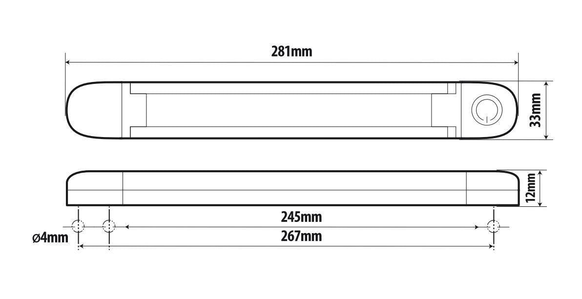Lampa Lum-1, lampada a Led, 9/33V 70670