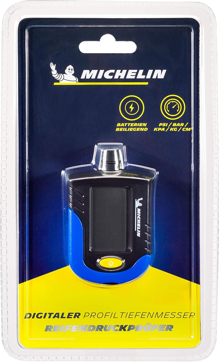 Michelin Reifendruck- und Verschleißanzeige mit Balkenmessfunktion