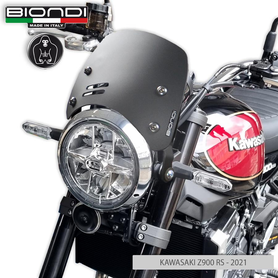 Biondi Cupolino Caffè Nero Satinato Kawasaki Z900 RS 2018-2021 - MPN 8010456