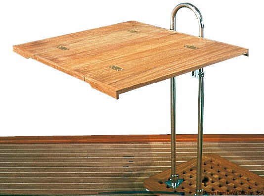 Mesa plegable de teca ARC sin canto 80x60