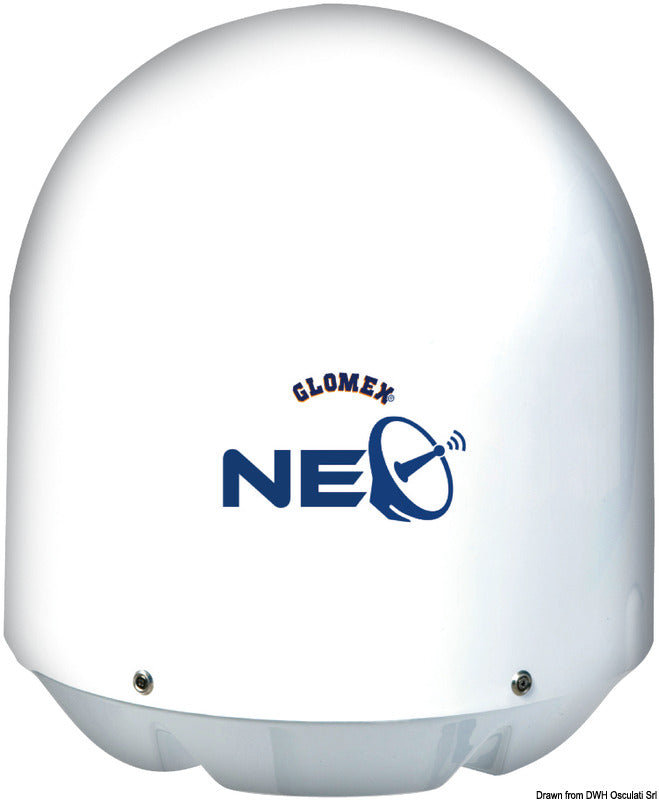 Glomex Antenna TV Satellitare Rhea NEO
