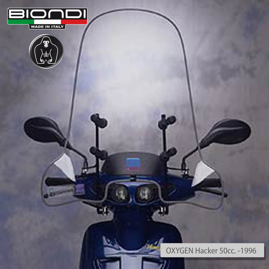Biondi Parabrezza Club Oxygen Hacker 50 cc 1996 con Attacchi - MPN 8000965