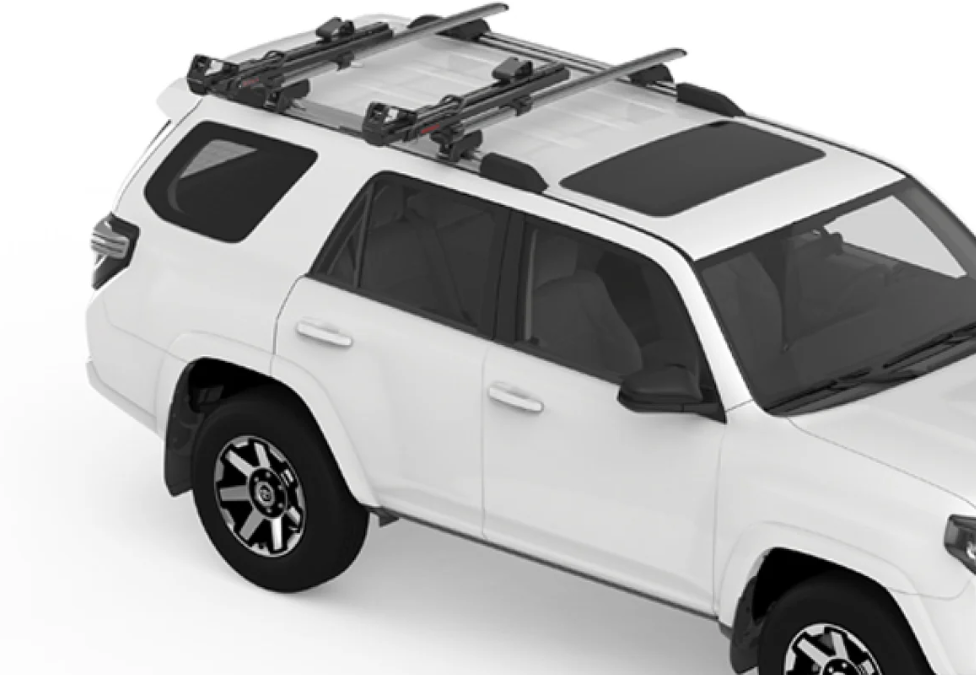 Yakima ShowDown, soportes para kayaks y tablas de surf