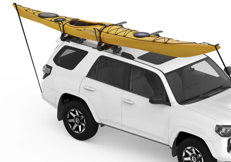Yakima ShowDown, soportes para kayaks y tablas de surf