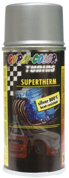 Pintura de alta temperatura Dupli-Color Supertherm plata 150 ml