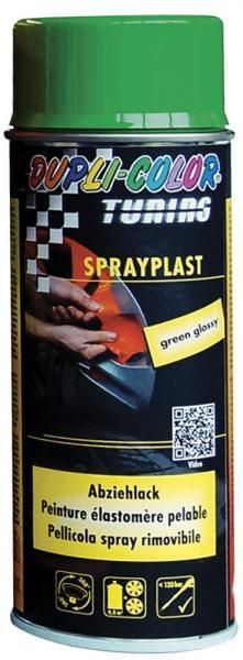 Dupli-Color Removable Paint SprayPlast Green Semi-Gloss 400 ml
