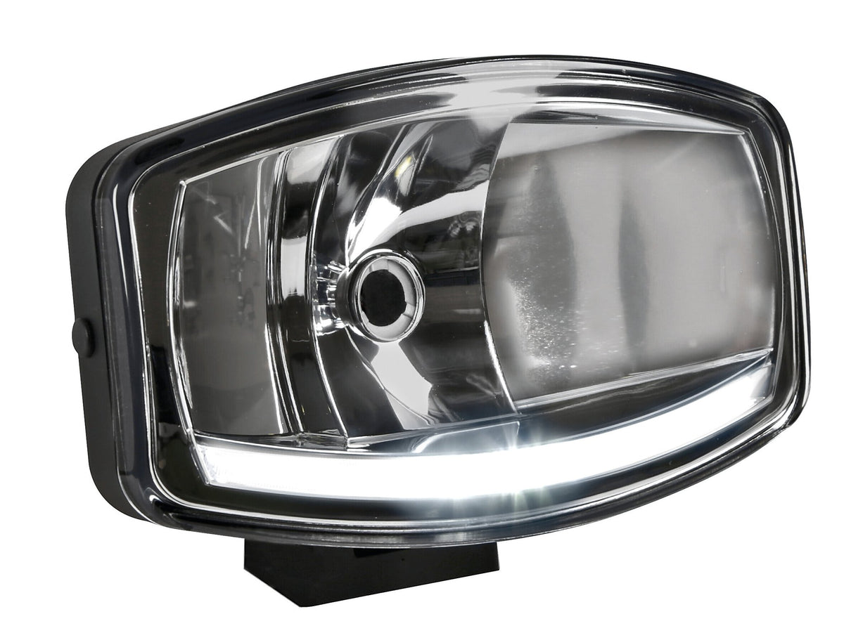 Pilot Pluton, faro alogeno di profondità con luce di posizione a led 248x141 mm