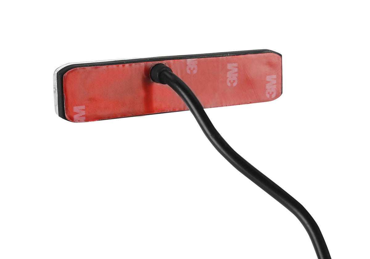 Lampa Luce di segnalazione multifunzione flessibile a 6 Led, 12/24V - Arancio 72855