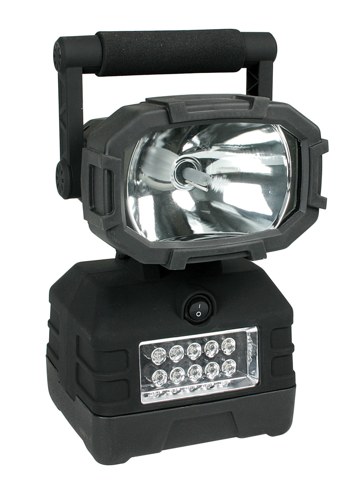 Lampa Pro Lite, Faro con proiettore HID Xenon 20W e lanterna 10 Led - 12/230V 73068