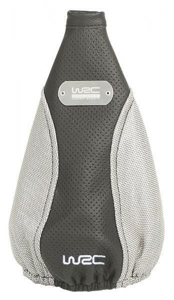 Wrc Gear lever gaiter leather/silver