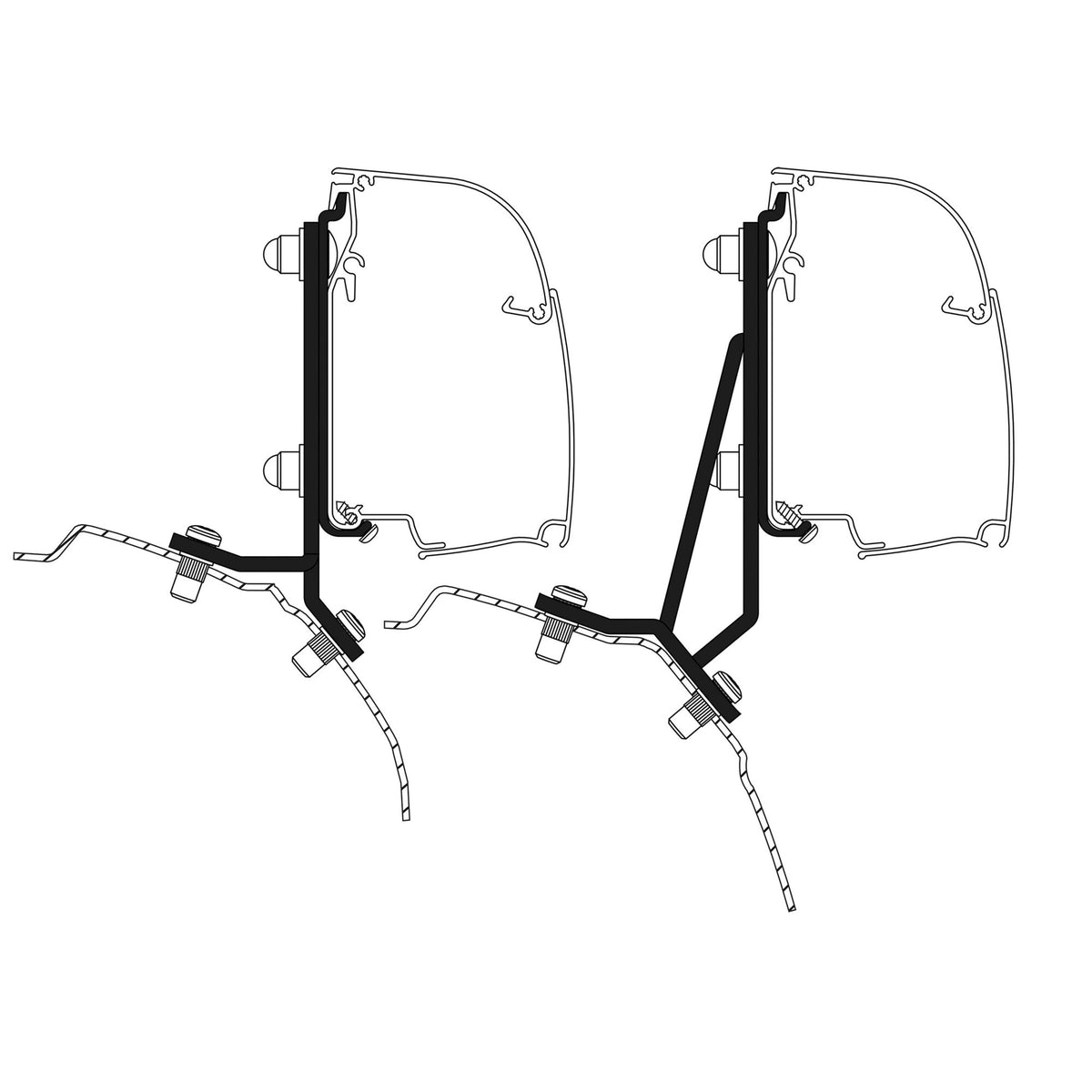 Thule Adattatore Ford Transit / Tourneo Custom V362 per portabagagli 4200