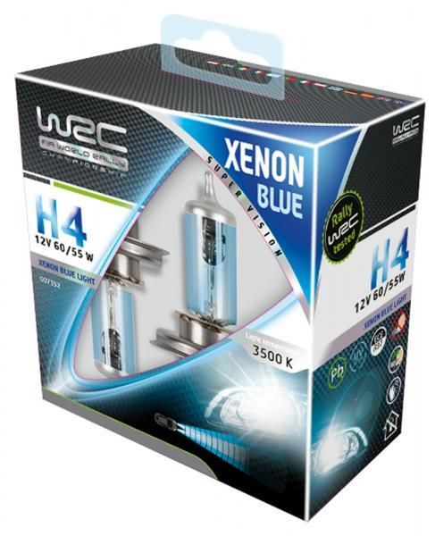 Wrc Coppia lampadine Xenon Blue Perfection H4 55/60W