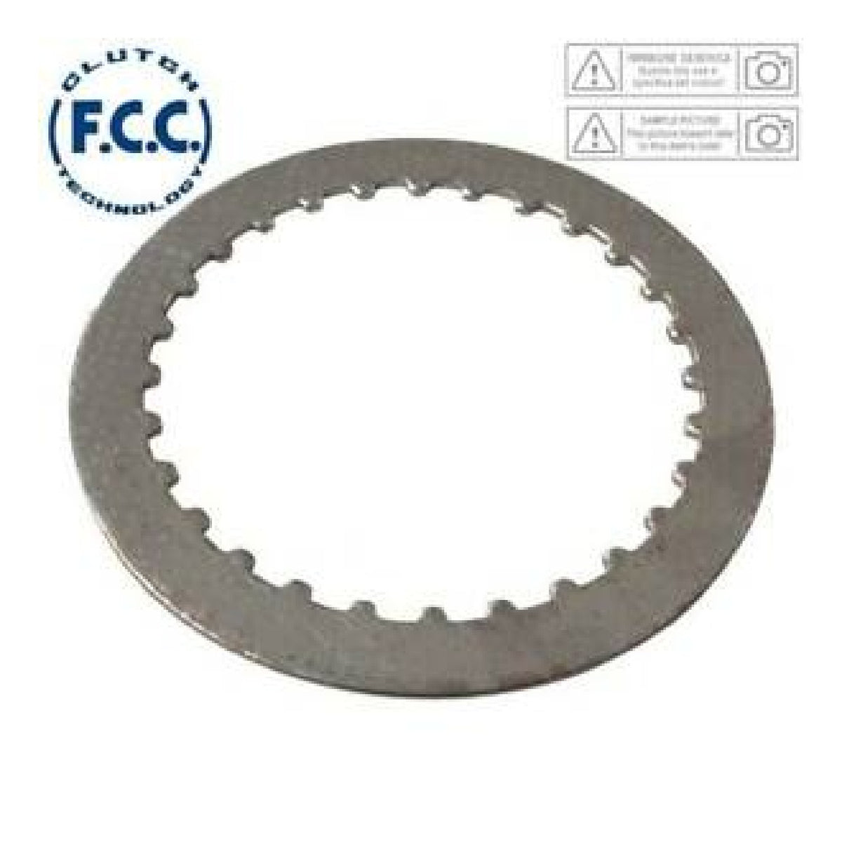Disco de embrague simple de acero FCC CP-3053 SUZUKI GSX R (K6/K7) 750 CC 06/07