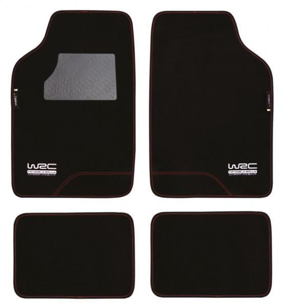 WRC Set mit 4 universellen Rallye-Fußmatten