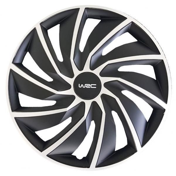 Wrc Set 4 copricerchi 14'' Turbo bicolore