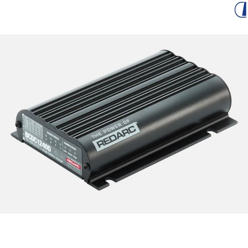 Redarc Caricabatterie DC/DC 12V 40A 3 stadi MPPT impermeabile