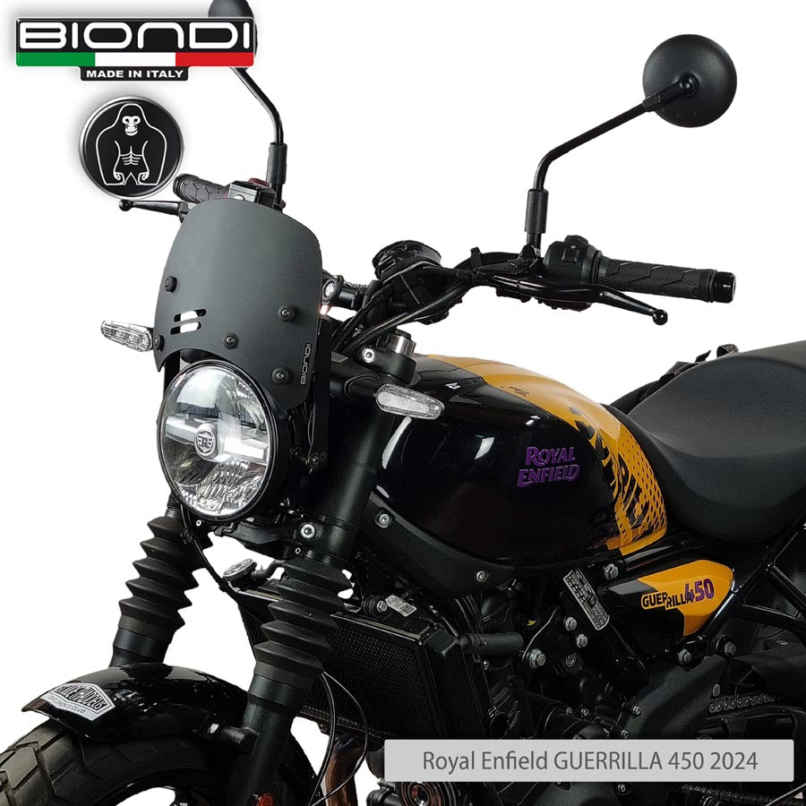 Biondi Cupolino Caffè Nero Satinato Royal Enfield Guerrilla 450 2024+