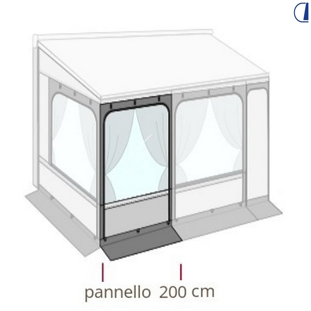 Fiamma Pannello frontale 200 cm di ricambio per Privacy Room