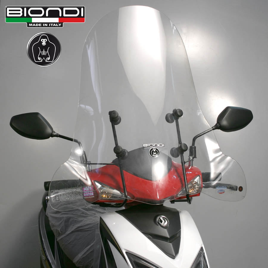 Biondi Kit Attacchi Parabrezza per SYM Jet-4 50 e Symphony SR 50/125/150