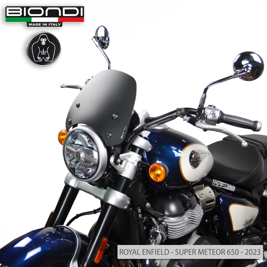 Biondi Cupolino Sport Nero Satinato Royal Enfield 350-650 - MPN 8010439