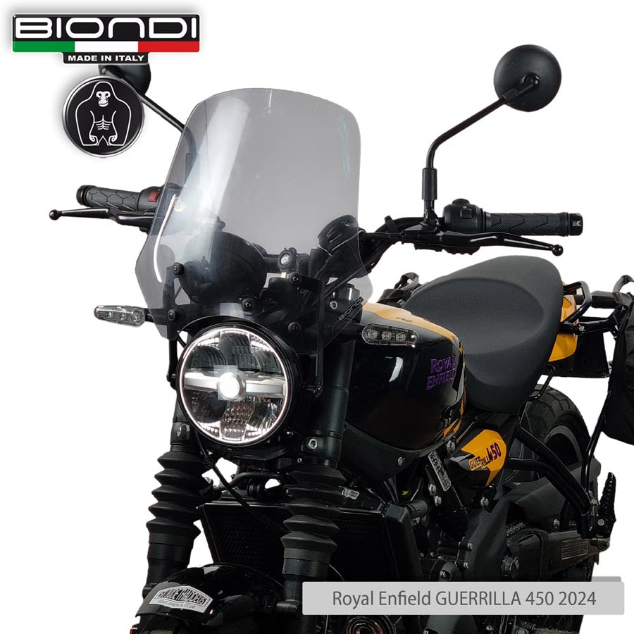 Biondi Cupolino Touring Fumè Chiaro Royal Enfield Guerrilla 450 2024+