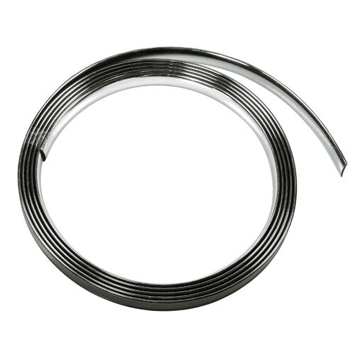 Lampa Profilo Adesivo Cromato 14 mm - 25 m