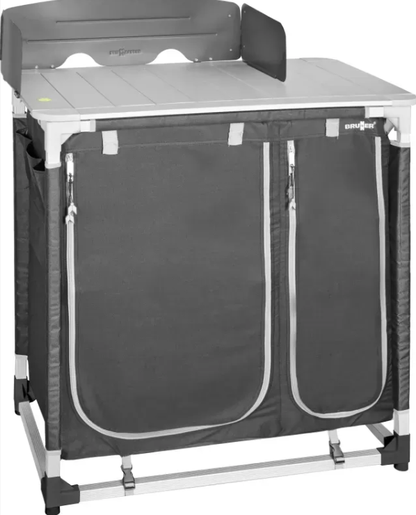 Mobiletto da Cucina per Camper Brunner Azabache CT Square 85 x 52 x H90 cm