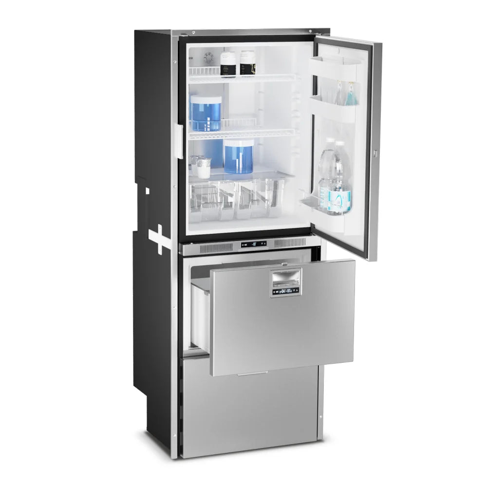 Vitrifrigo DRW360A Kühl-/Gefrierkombination mit einer Tür und zwei Schubladen - R600 12/24 V DC