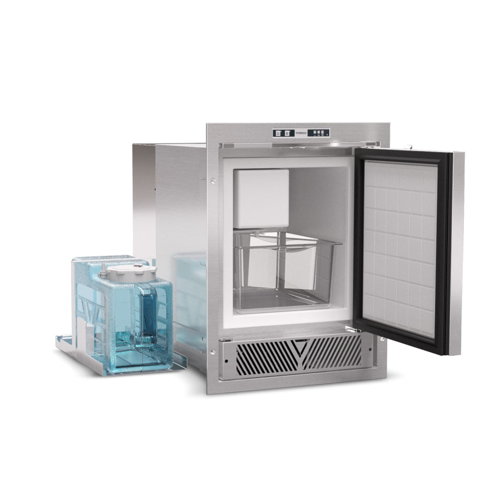 Vitrifrigo IM XR INT OCX2 Nachfüll-Eiswürfelbereiter 24 l, 8 kg/24 h, Edelstahl, Außengerät (115 V AC)