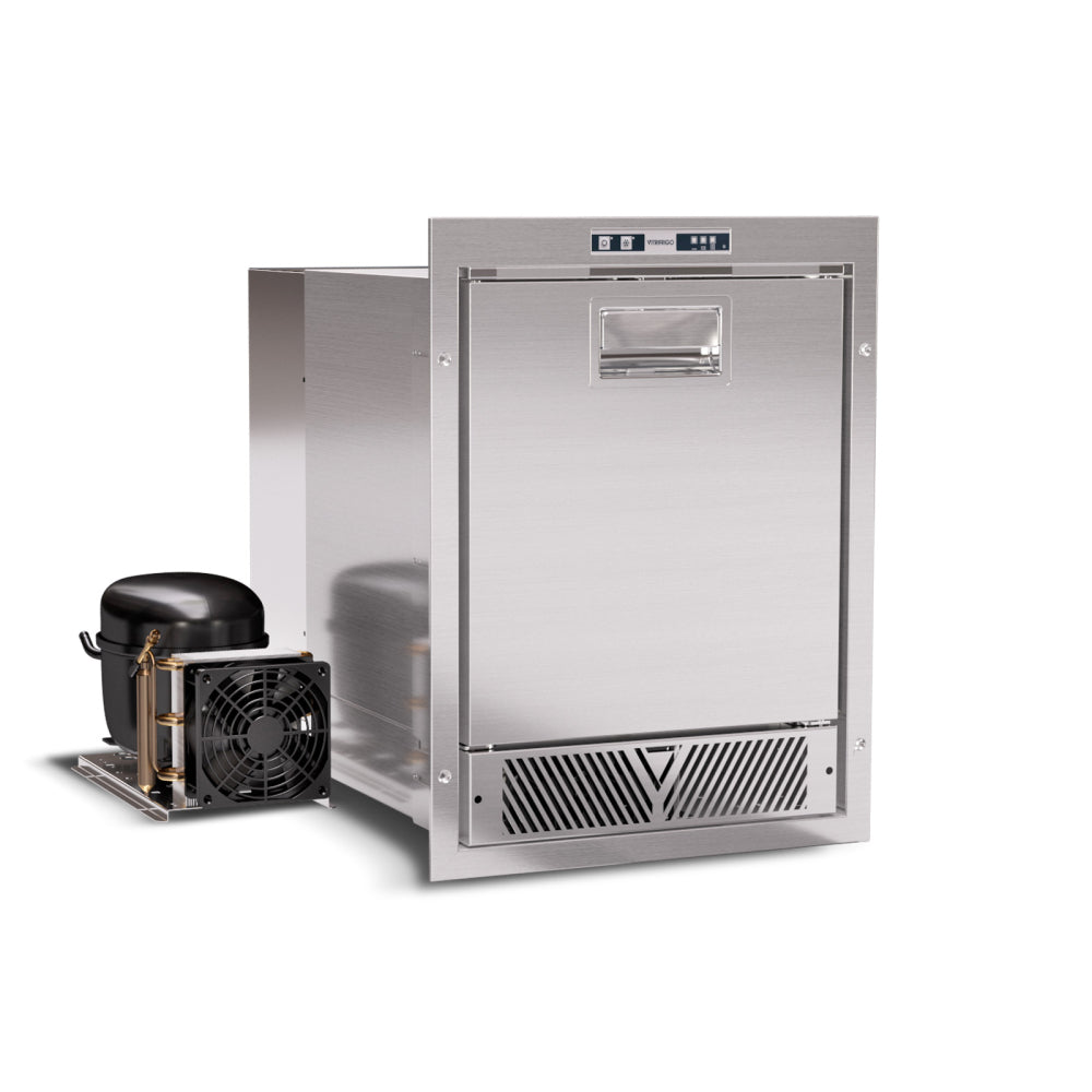 Vitrifrigo IM XR INT OCX2 Nachfüll-Eiswürfelbereiter 24 l, 8 kg/24 h, Edelstahl, Außengerät (115 V AC)