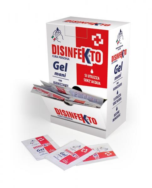 Disinfekto Espo 200 pz gel igienizzante mani monodose 2 ml
