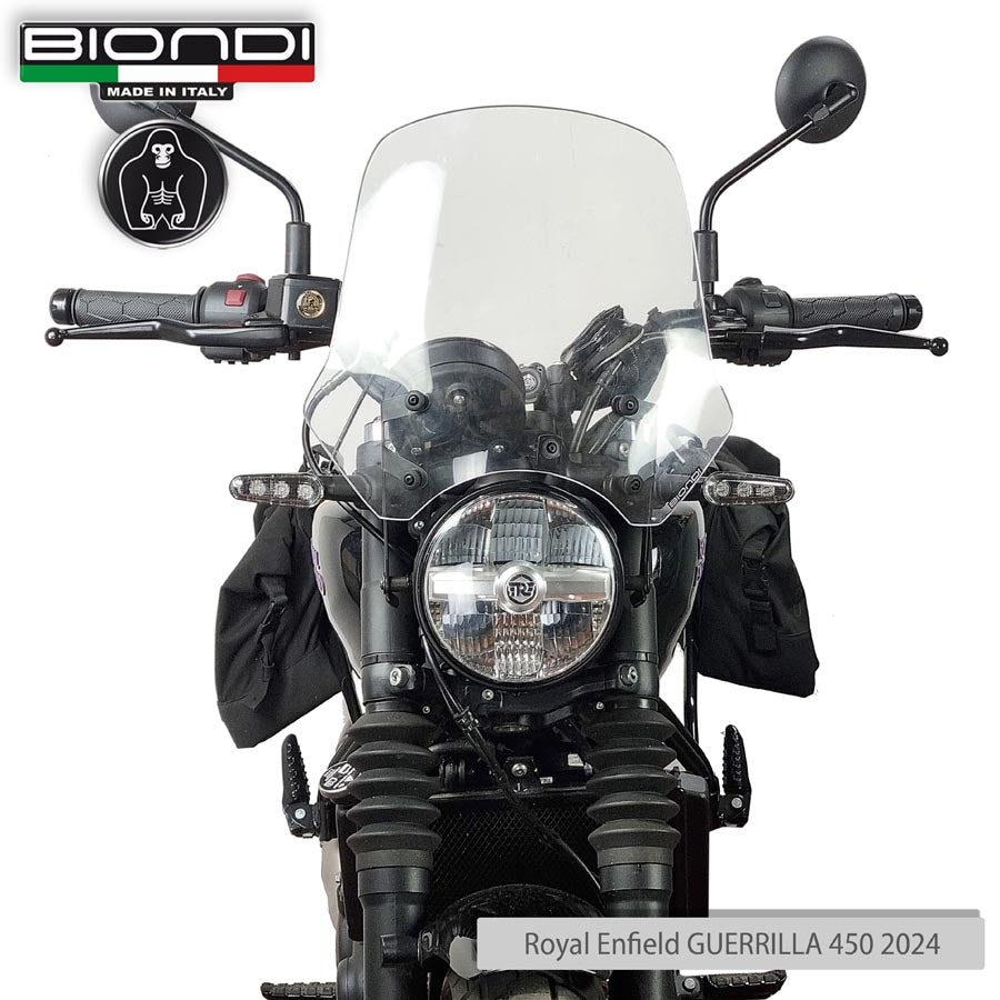 Biondi Cupolino Touring Trasparente Royal Enfield Guerrilla 450 2024+