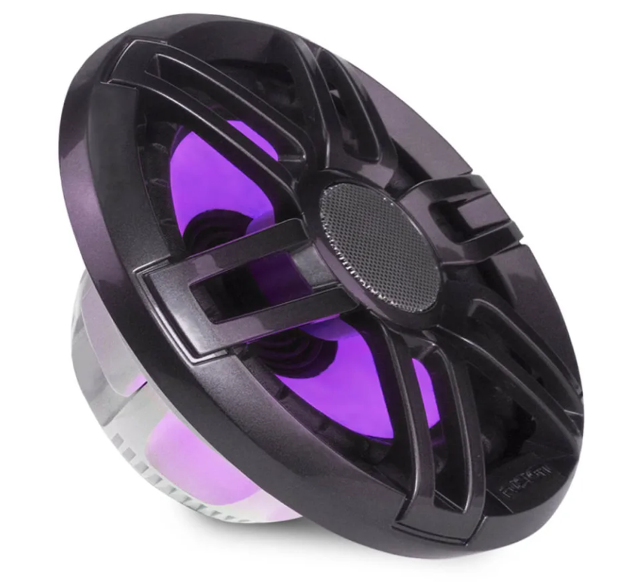 Garmin Fusion Altoparlanti Nautici da 7.7''con Luci RGB e Griglia Sport G/B 010-02197-20
