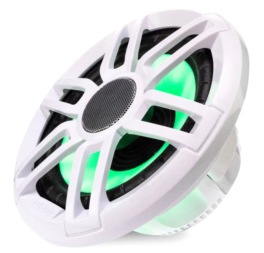 Garmin Fusion Altoparlanti Nautici da 6.5''con Luci RGB e Griglia Sport G/B 010-02196-20