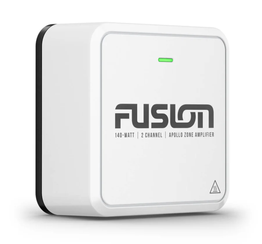 Amplificador marino Garmin Fusion de 140 W y 2 canales 010-02569-00
