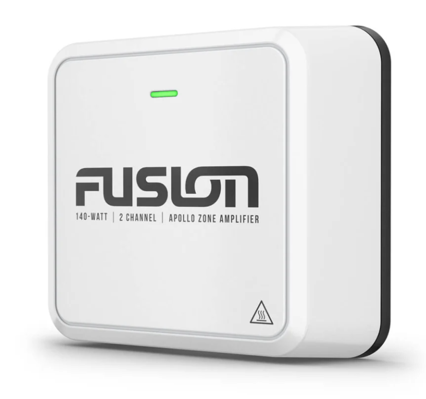Amplificador marino Garmin Fusion de 140 W y 2 canales 010-02569-00