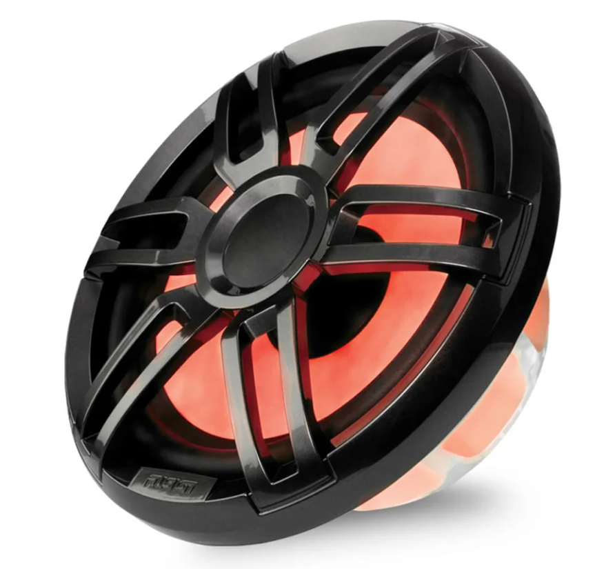 Altavoces marinos Garmin Fusion de 10" y 600 W con rejilla deportiva gris 010-02198-20