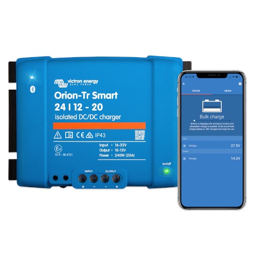Victron Energy Orion-Tr Smart 24/12-20 A Isoliertes Ladegerät